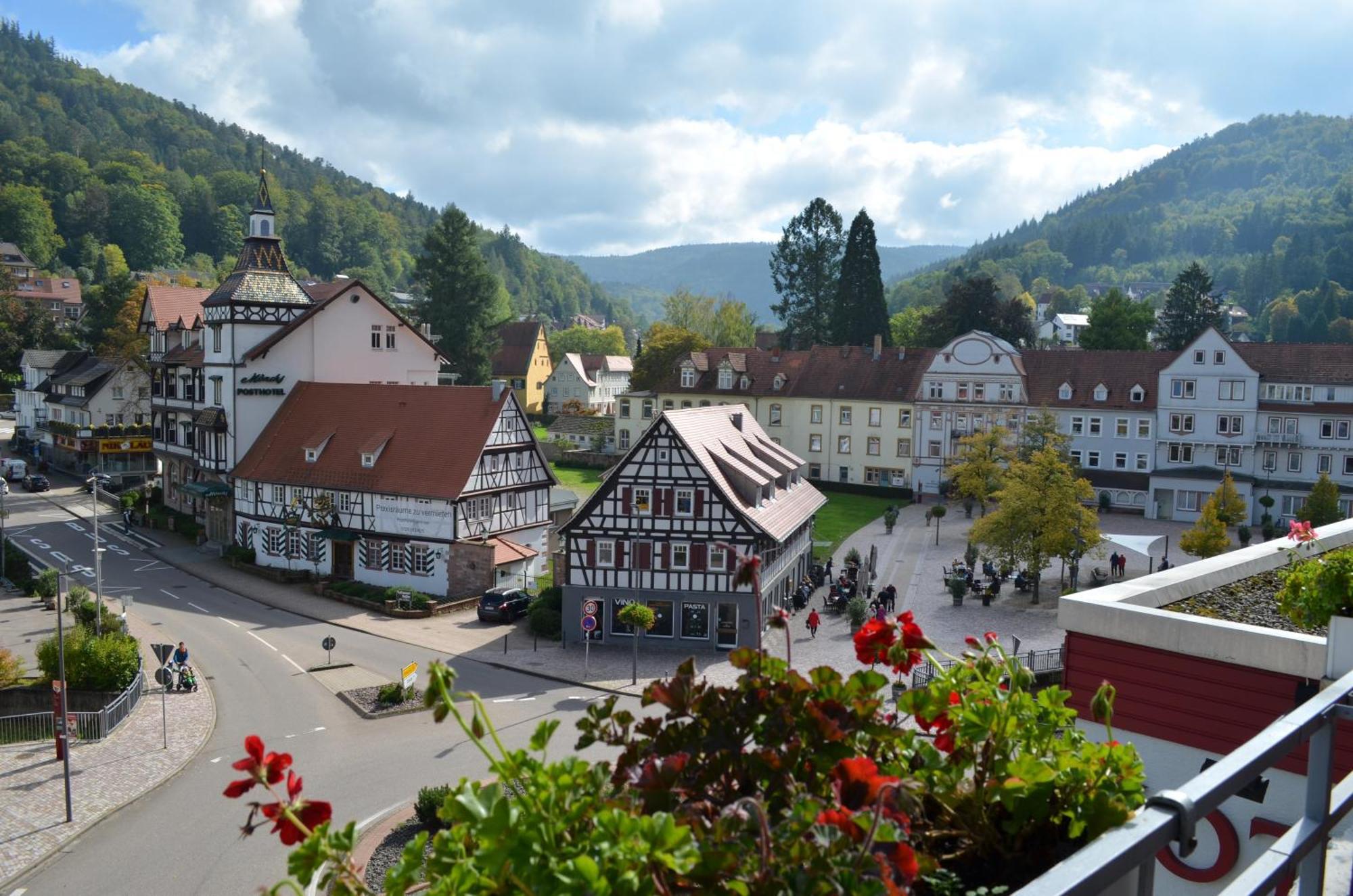 Hotel Harzer Am Kurpark Bad Herrenalb Exteriör bild