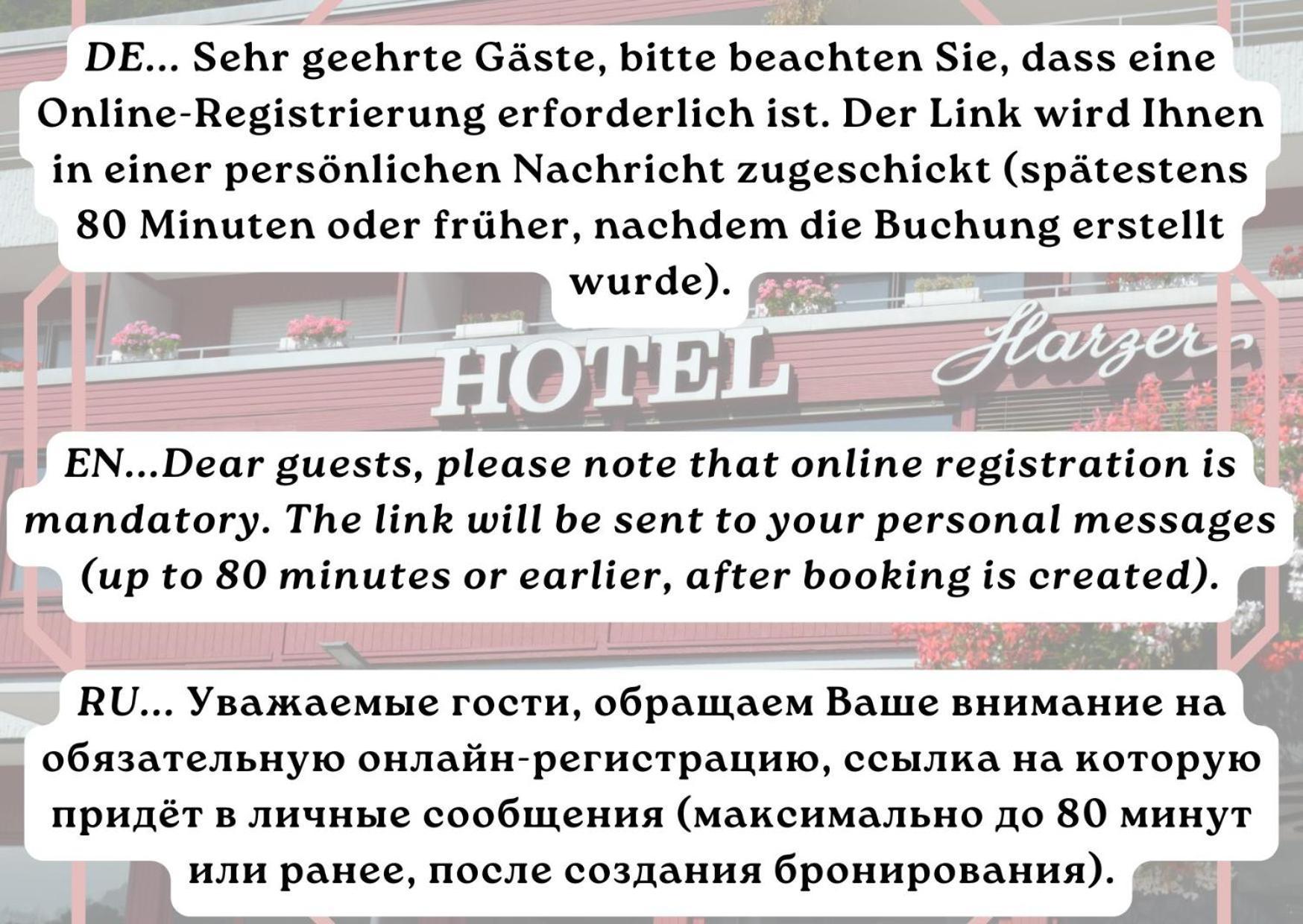 Hotel Harzer Am Kurpark Bad Herrenalb Exteriör bild